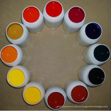 Color de pigmento basado en agua para textiles